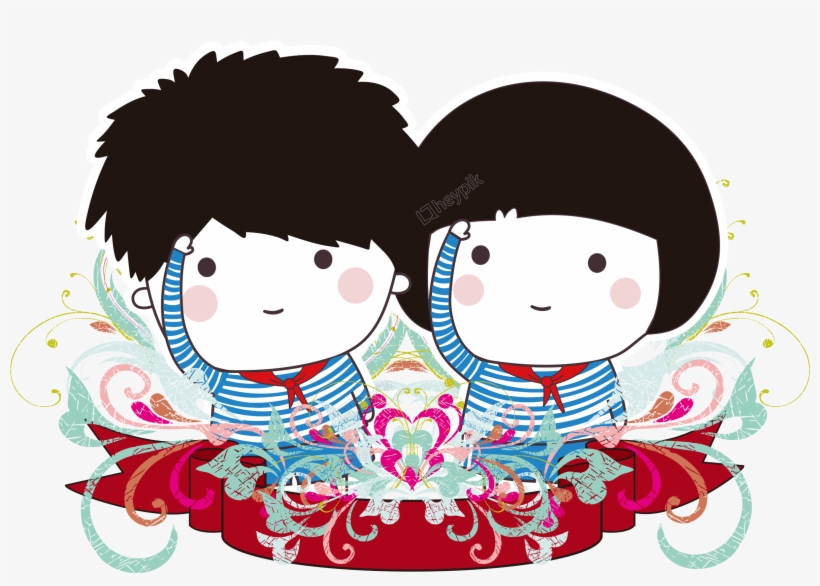 Jpg Stock Hand Drawn Cartoon Cute Decoration Free Download - Children's Day, transparent png #808755