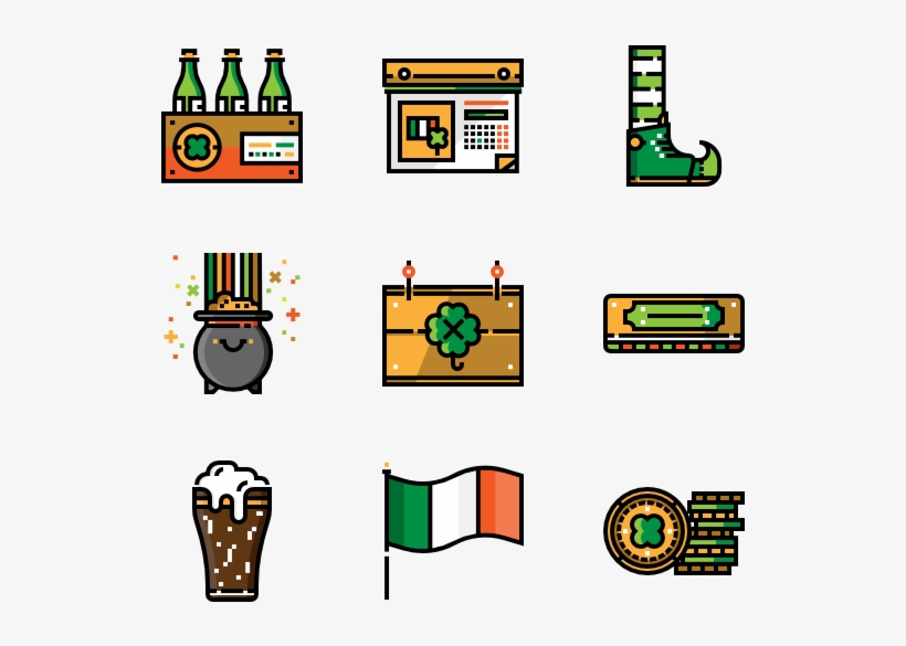 Saint Patrick Day - Ireland Icons, transparent png #808805