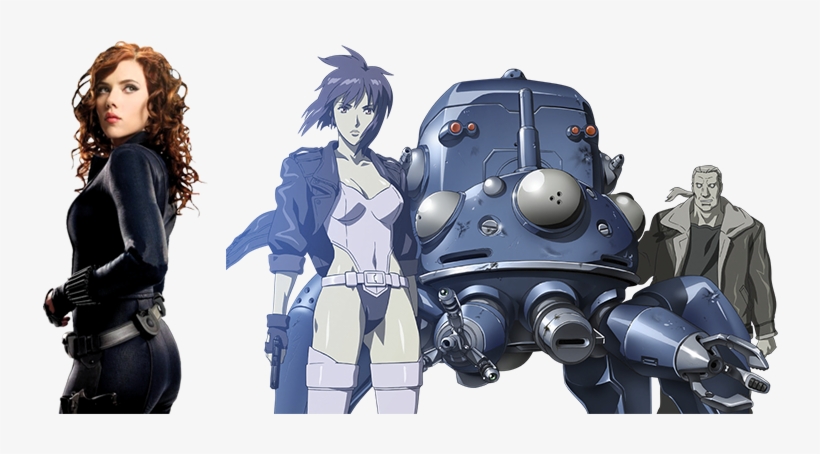 Ghostintheshell - Ghost In The Shell Batou Motoko Kusanagi Art 16x12, transparent png #808838