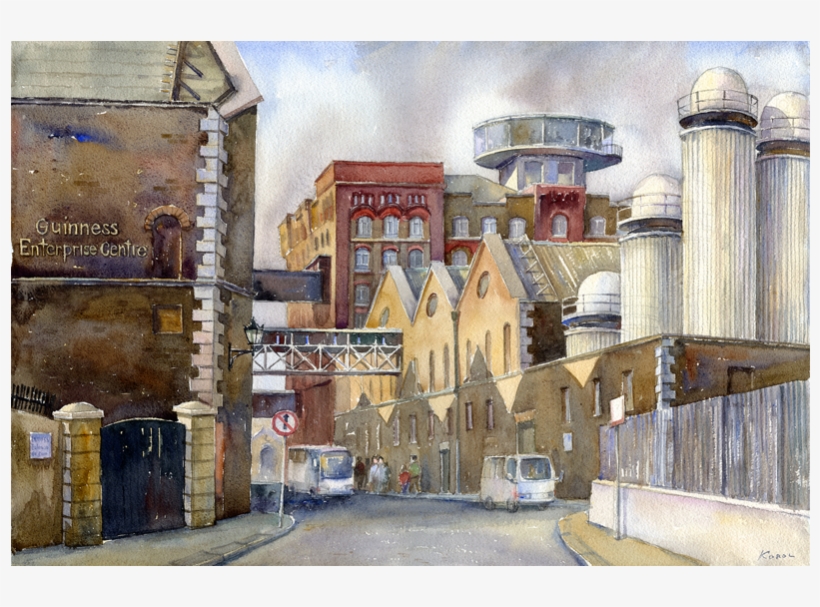 Guinness Brewery Dublin Art - Guinness Brewery Dublin, transparent png #808869