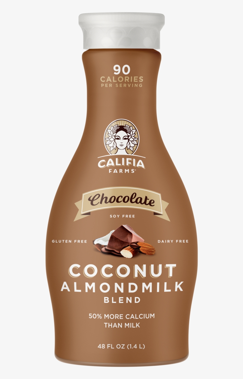 Chocolate Coconut Almondmilk - Bottle, transparent png #808911