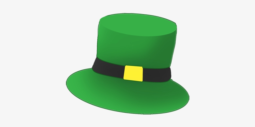 Irish Clipart Leprechaun Hat - St Patrick's Day Hat Clip Art, transparent png #809217