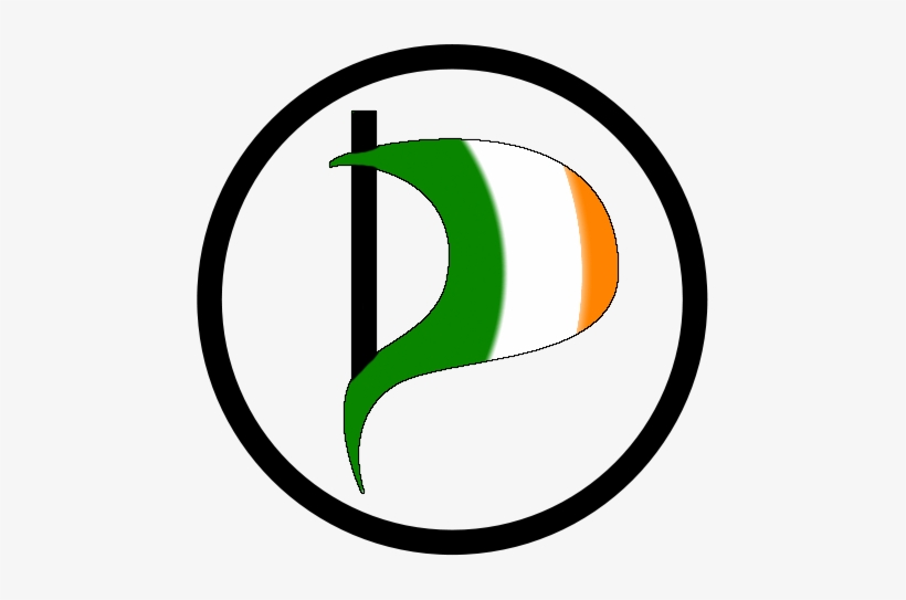 Logo Pirate Party Ireland - Pirate Party Ireland, transparent png #809326