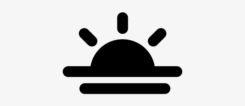 Sunrise Vector - Icone Amanhecer, transparent png #809349