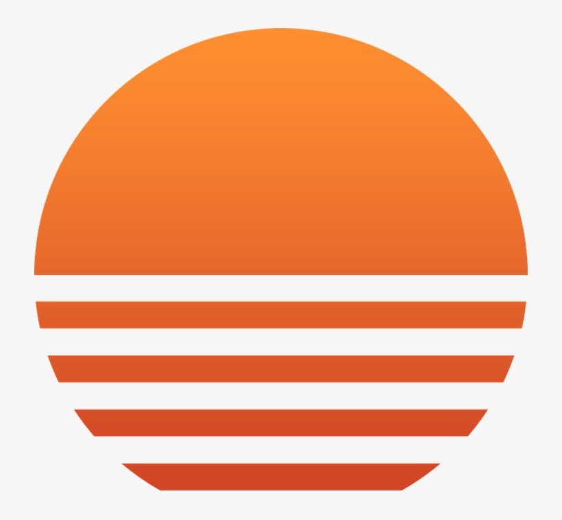 Sun, Sunset, Red, Orange, Sunrise, Summer, Beach Sunset - Photography, transparent png #809350