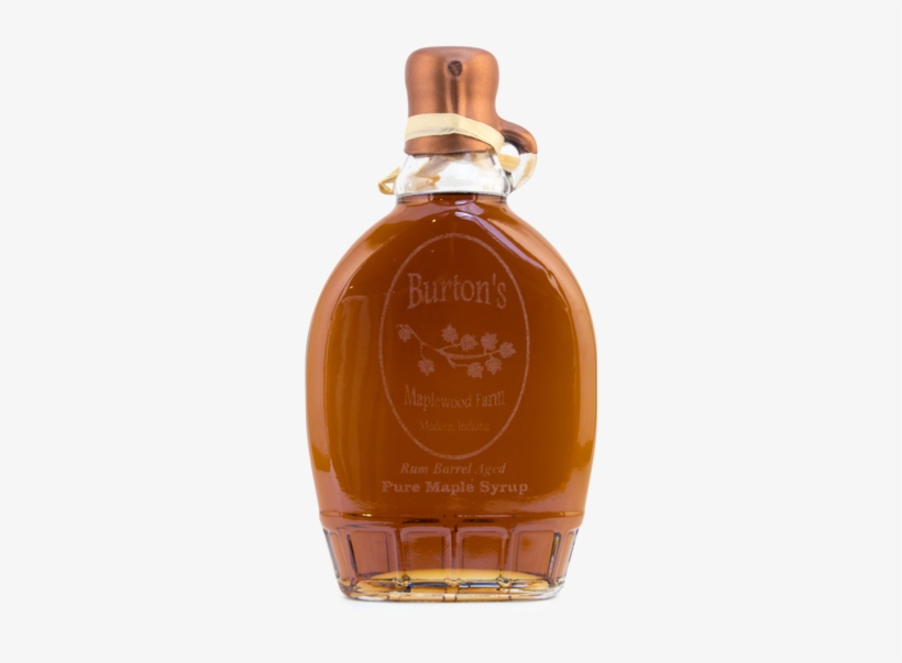 Rum Barrel Aged - Glass Bottle, transparent png #809635
