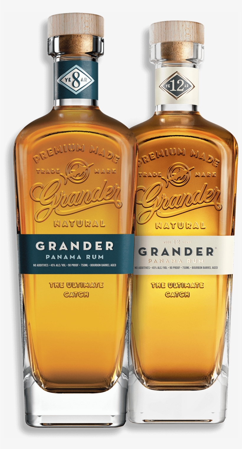 Grander Is An Award Winning Bourbon Barrel Aged Rum - Grander Rum, transparent png #809790