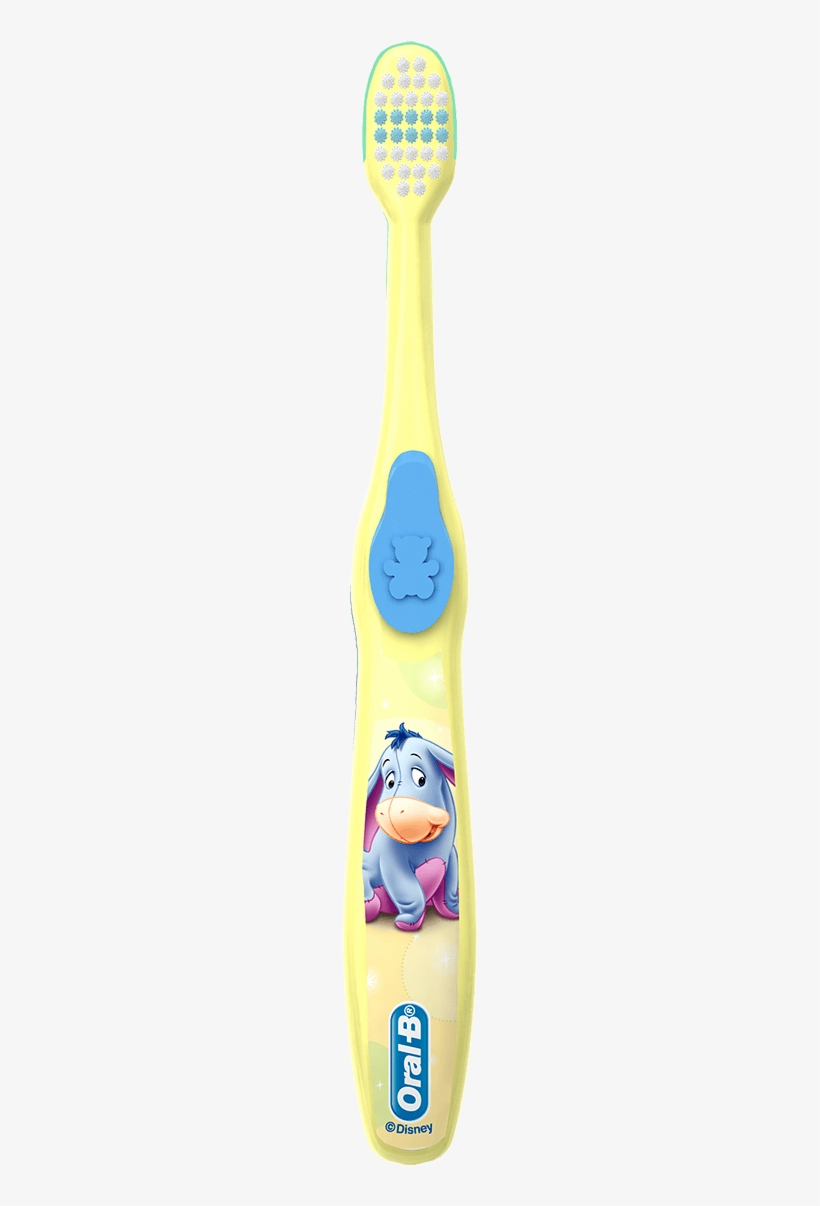 Oral B Stage 1 Toothbrush - Disney Baby (pink) - 2, transparent png #809840