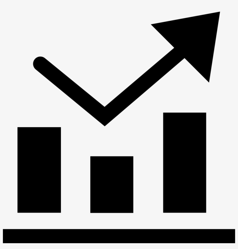 Si Glyph Chart Column Increase Svg Png Icon Free Download - Graphic ...