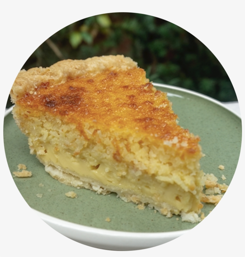 Coconut Custard - Treacle Tart, transparent png #8000250