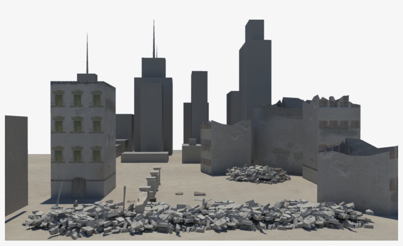 Background Buildings - Tower Block, transparent png #8000509