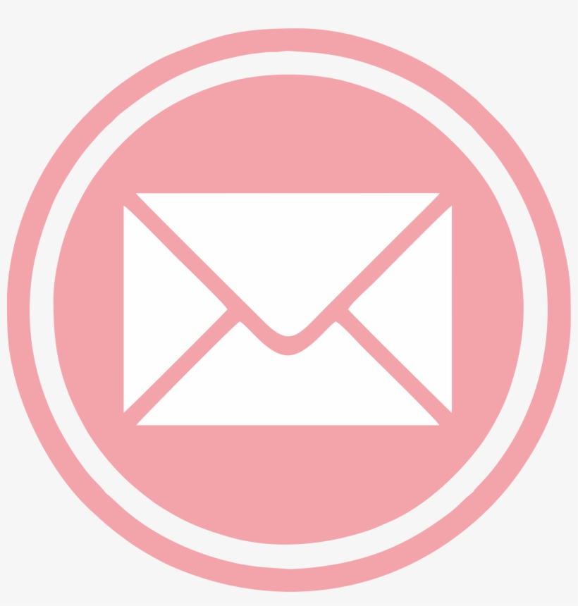 Email Rosa Png - Png Email Logo Pink, transparent png #8000853