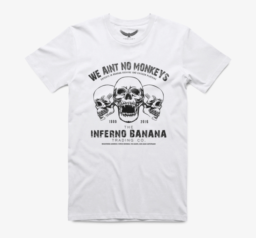 Inferno Banana Co Jersey T Shirt - Active Shirt, transparent png #8000879