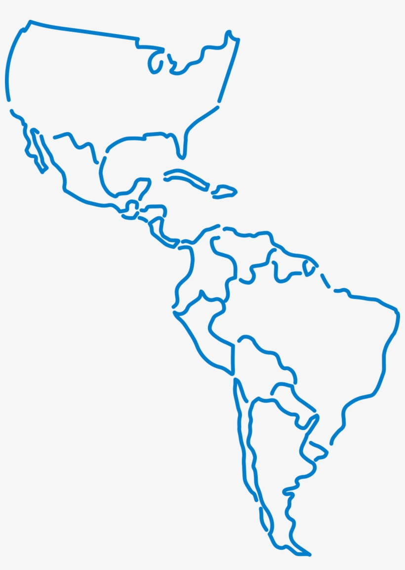 Rotoplas - World Political Map Contour, transparent png #8001175