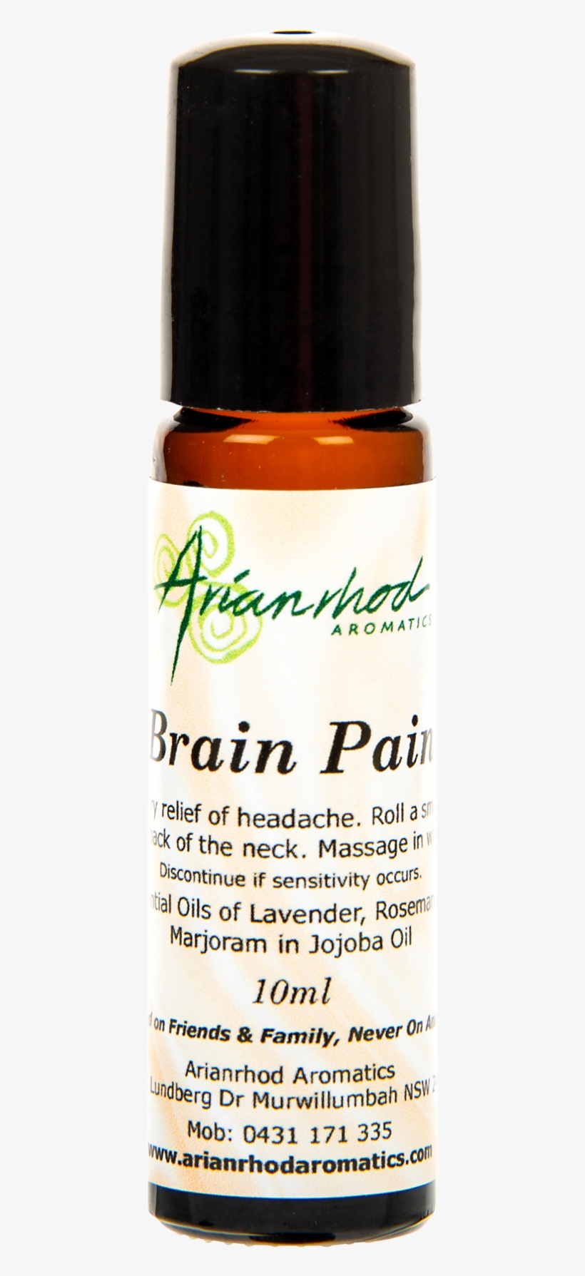 Brain Pain, Headache Relief Oil - Headache Relief Oil, transparent png #8002210