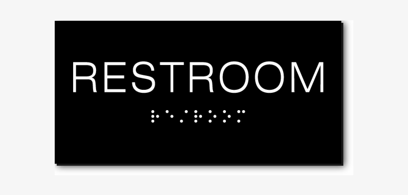 Restroom Sign - Graphics, transparent png #8002413