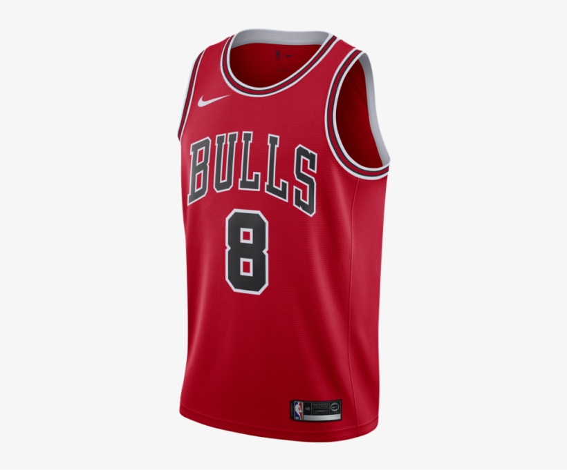 Nike Zach Lavine Icon Edition Swingman Jersey - Nike Chicago Bulls Michael Jordan Jersey, transparent png #8002963