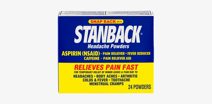 Stanback® Headache Powders - Orange, transparent png #8002991