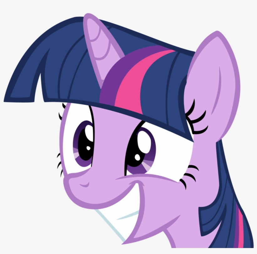 It Seems Like Just Yesterday Twilight Sparkle Earned - Twilight Sparkle Big Smile, transparent png #8003053