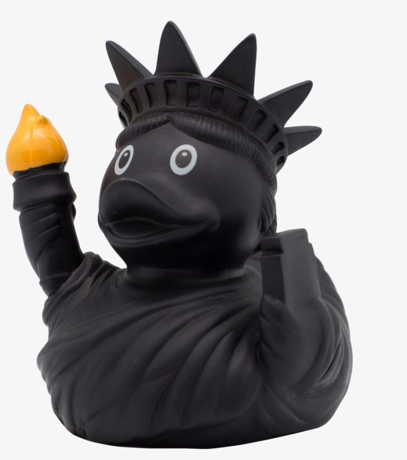 Lilalu Share Happiness Freedom Quietscheente Schwarz - Rubber Ducky, transparent png #8003165