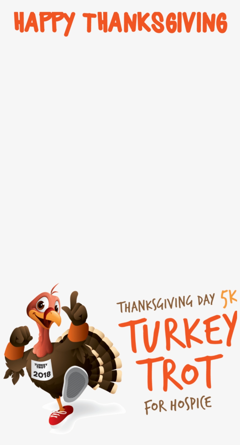 A Snap Chat Boarder Has Been Created For The Turkey - Thanksgiving, transparent png #8003196