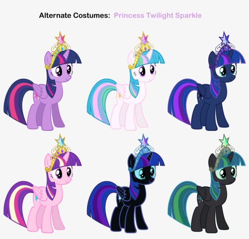 Princess Twilight Sparkle In Alternate Costumes Princess - Princess