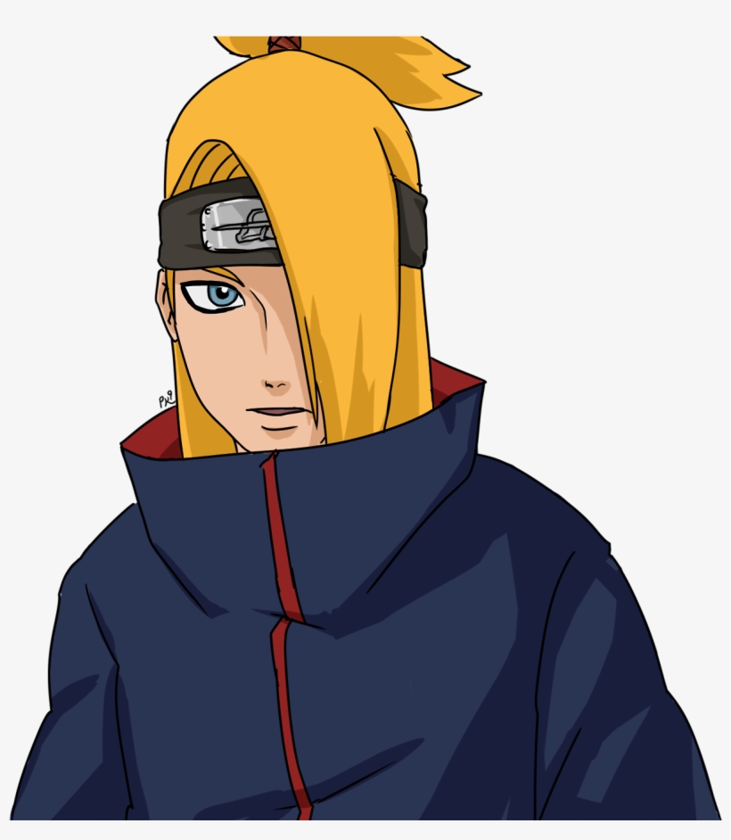 A Quick Transparent Deidara 'cuz Why - Illustration, transparent png #8003372