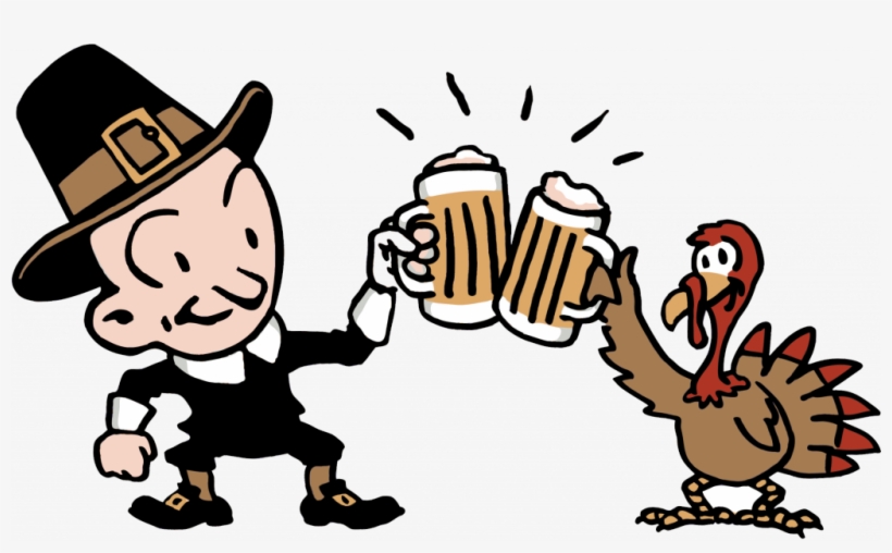 Thanksgiving And Beer, transparent png #8003493