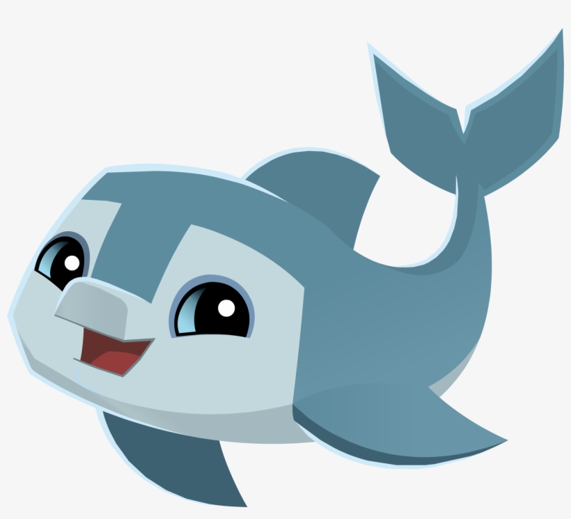 Png Library Download Image Blue Graphic Png Animal - Animal Jam Animals Dolphin, transparent png #8003610