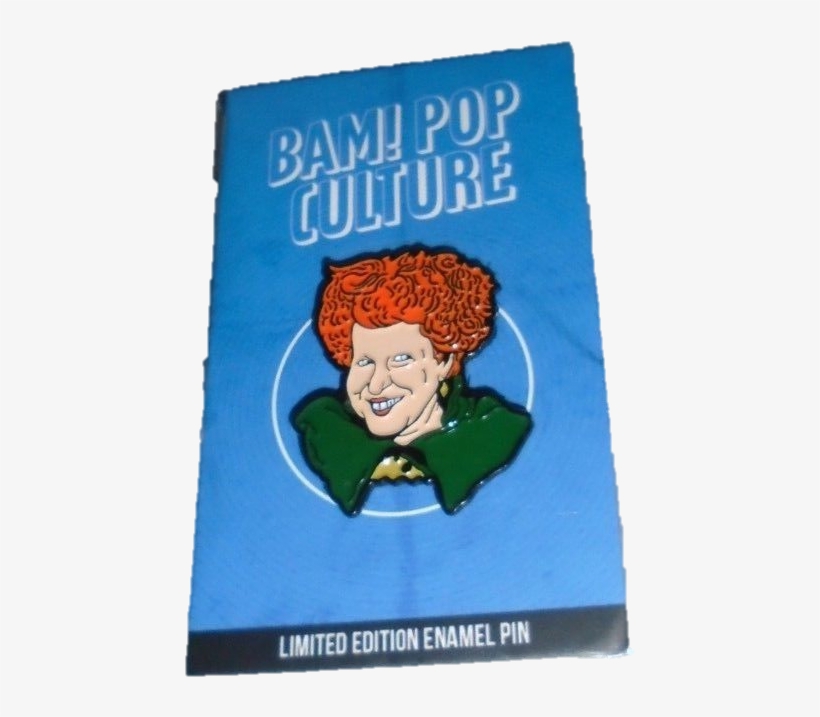 Bette Midler Hocus Pocus Limited Edition Enamel Pin - Cartoon, transparent png #8004095