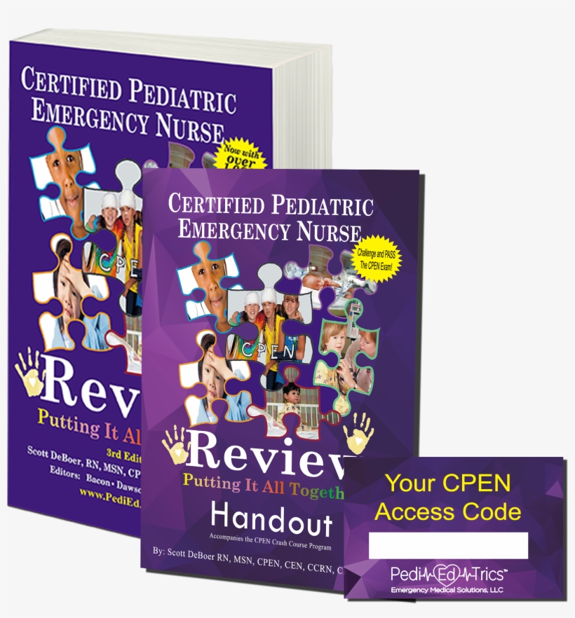 Pediatric Emergency Nursing Book, transparent png #8004243