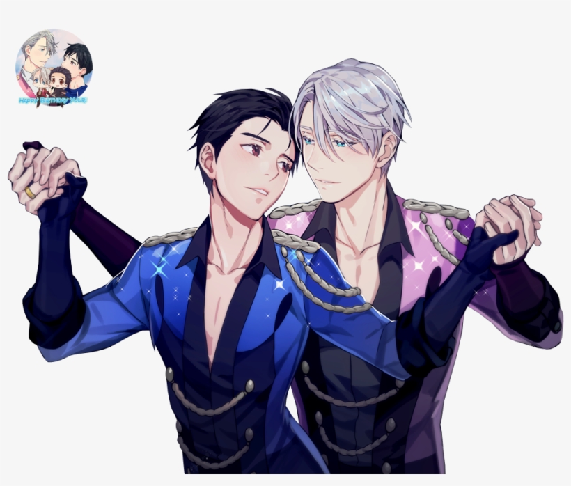 Ken Renders Happy Birthday Yuuri Happy Birthday Yuuri - Victor And Yuri Duet, transparent png #8004349