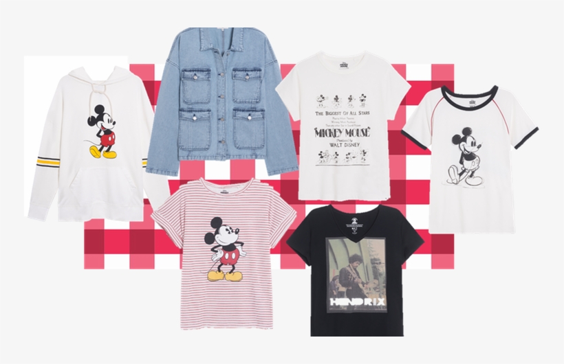 Disney & Mkt's Mickey Mouse 90 Anniversary Clothing - Classic Mickey Mouse, transparent png #8004486