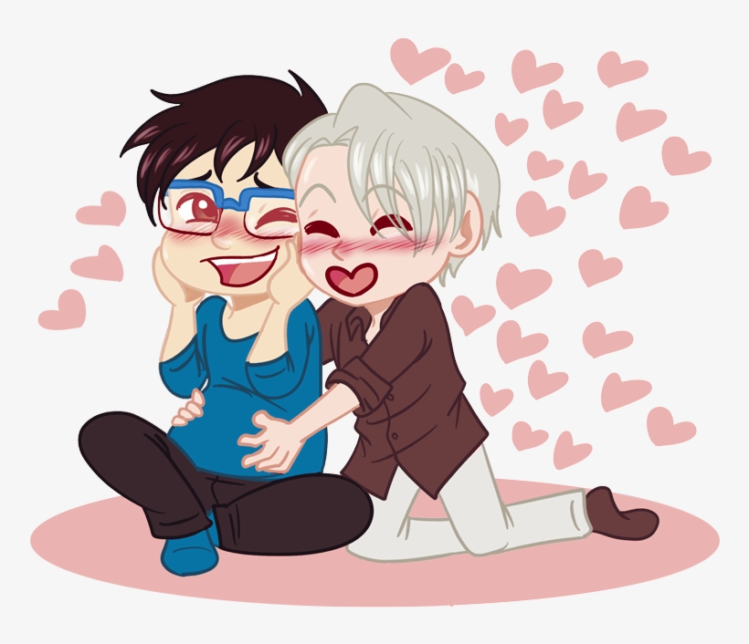 Yuri On Ice Yuri On Stage Victuuri Chubby Yuuri Yuuri - Cartoon, transparent png #8004989