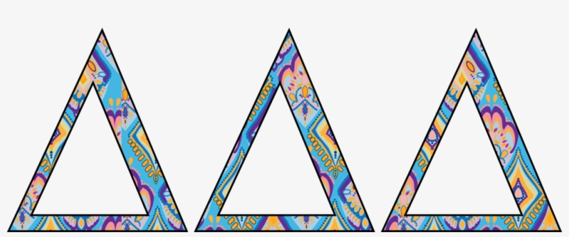 Triangle, transparent png #8005085