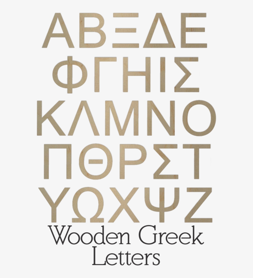 Medium Size Of Wooden Greek Letters Bcrafty Company - Allen Iverson Practice, transparent png #8005138