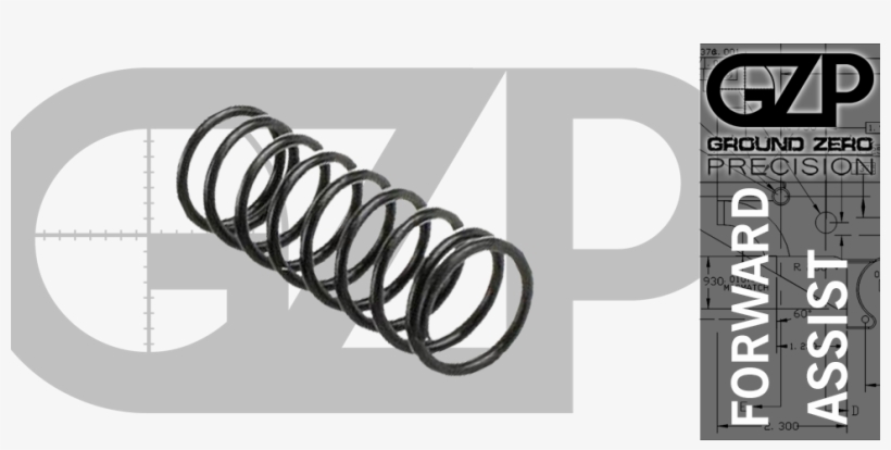 Forward Assist Spring - Ar10 Mil Spec Buffer Tube, transparent png #8006224