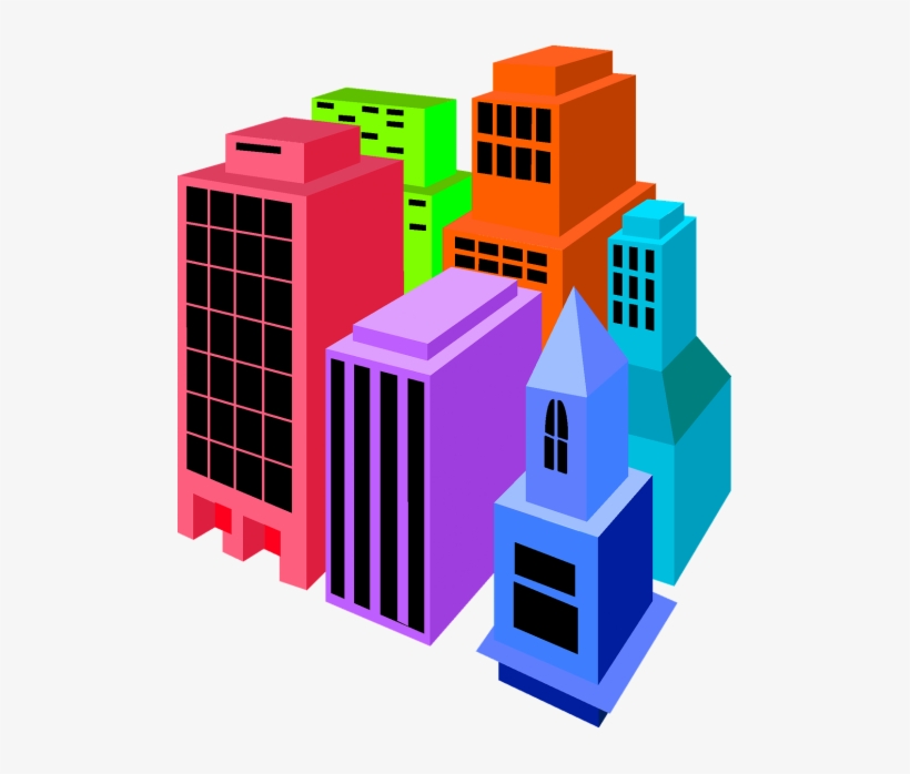 Buildings,clip - Building Graphic, transparent png #8006343