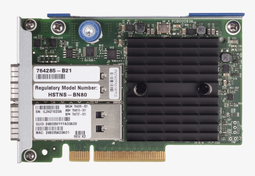 Hpe Infiniband Fdr/ethernet 10gb/40gb 2 Port 544 Flr - Random-access Memory, transparent png #8007392