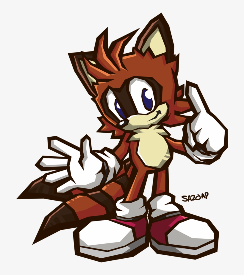 Sonic Battle Style By Thedragonsuperfan - Sonic Turbo Tanuki, transparent png #8008104