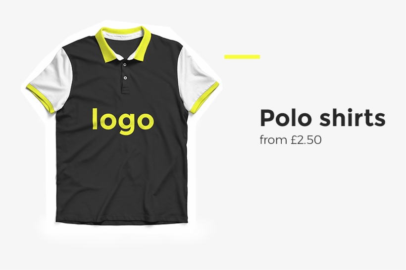 Custom Polo Shirts At Hi Vis - Polo Shirt, transparent png #8008200