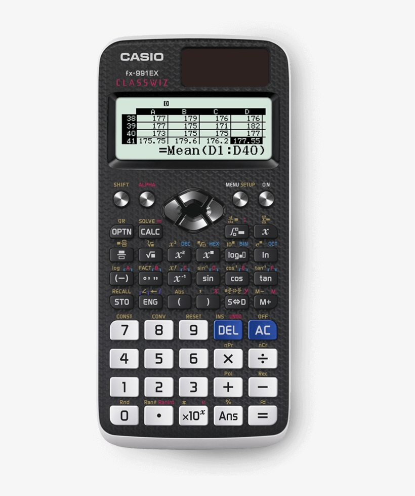 Clipart Classwiz Calculator - Calculator Scientific Casio White, transparent png #8008545