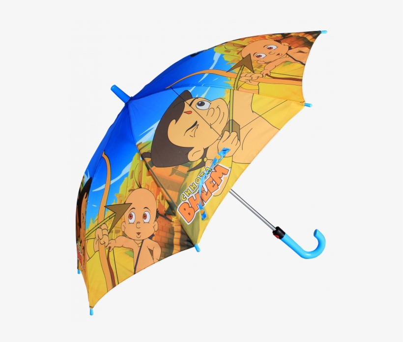 Johns Kids Umbrella 500 Mm With Chotta Bheem - Kids Umbrella, transparent png #8008662