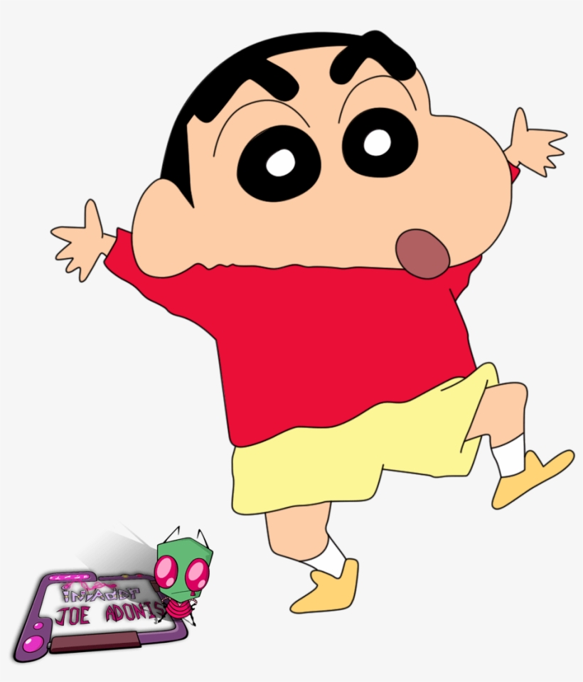 Google Cutey Crayon - Shin Chan Cute Drawing, transparent png #8008731