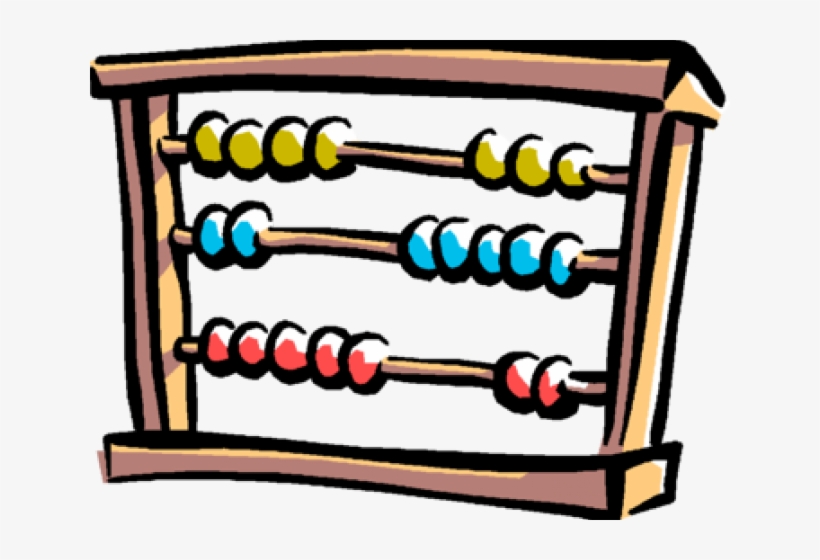 Calculator Clipart Abacus - Maths Clipart, transparent png #8008812