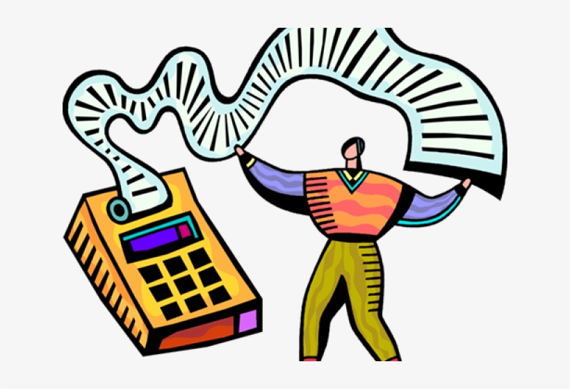 Calculator Clipart Accounting Calculator - Cartoon Purple Calculator Clipart, transparent png #8009140