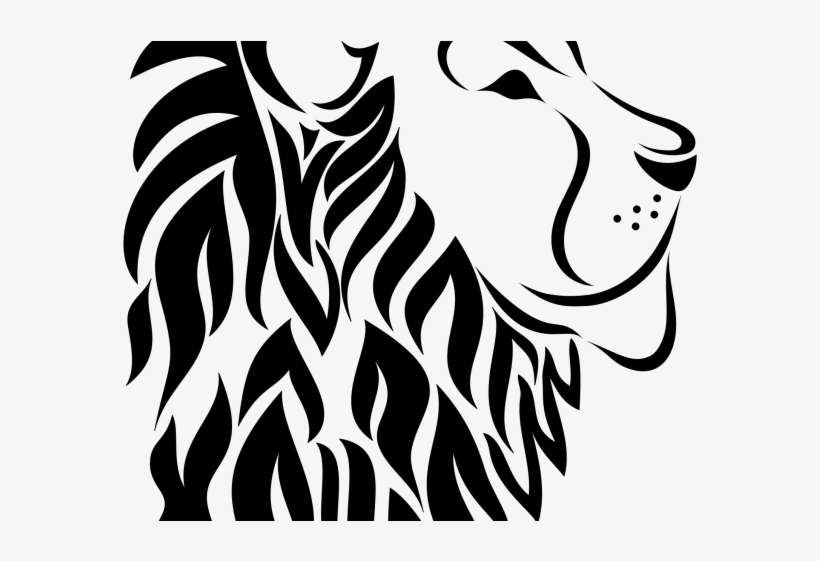 Lion Tattoo Clipart Transparent - Lion, transparent png #8009162