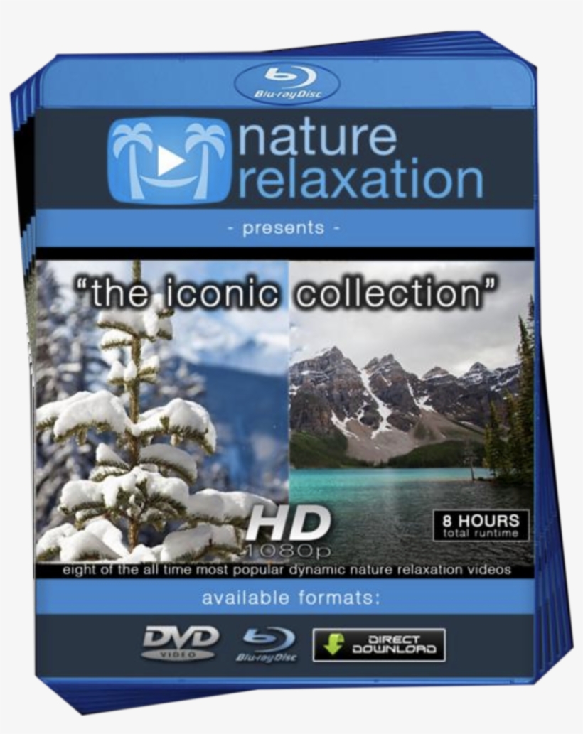 The Iconic Collection Eight 1-hour Hd Nature Relaxation - Moraine Lake, transparent png #8009218