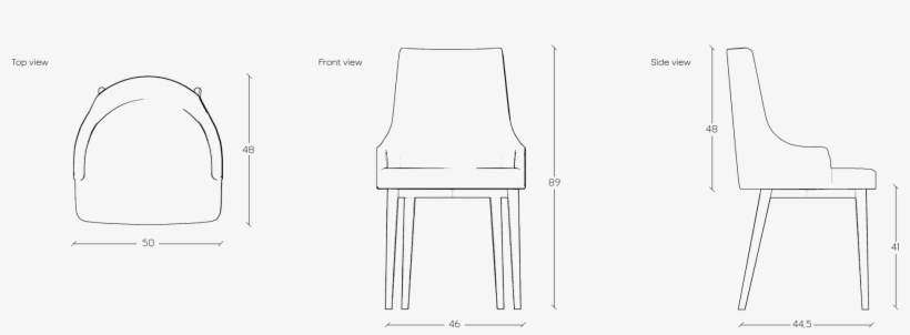 Banner Transparent Tiara Tsiklioti Dimensions - Chair, transparent png #8009914