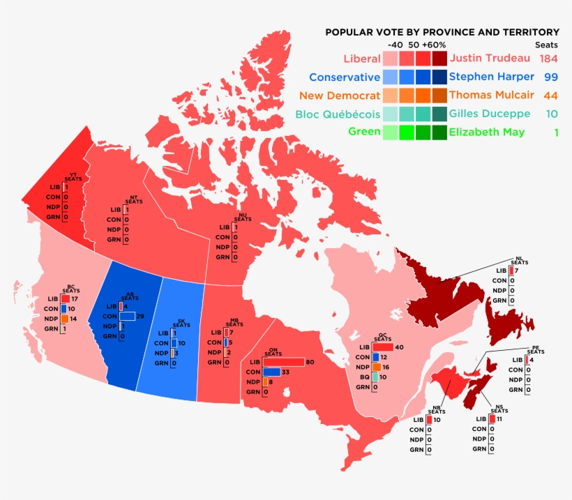 Canada 2015 - Canadian Federal Election, transparent png #8010280